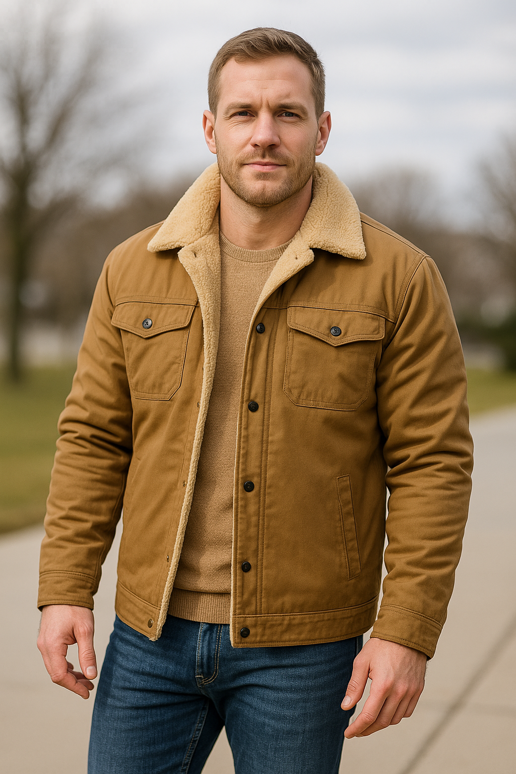 Rafello&Co | Warm Fleece Jacket for Fall