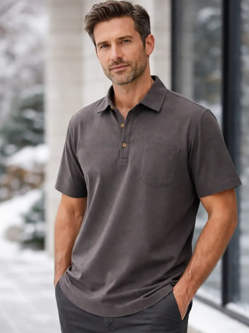 Casablanca Linen Polo Shirt Rafello&Co