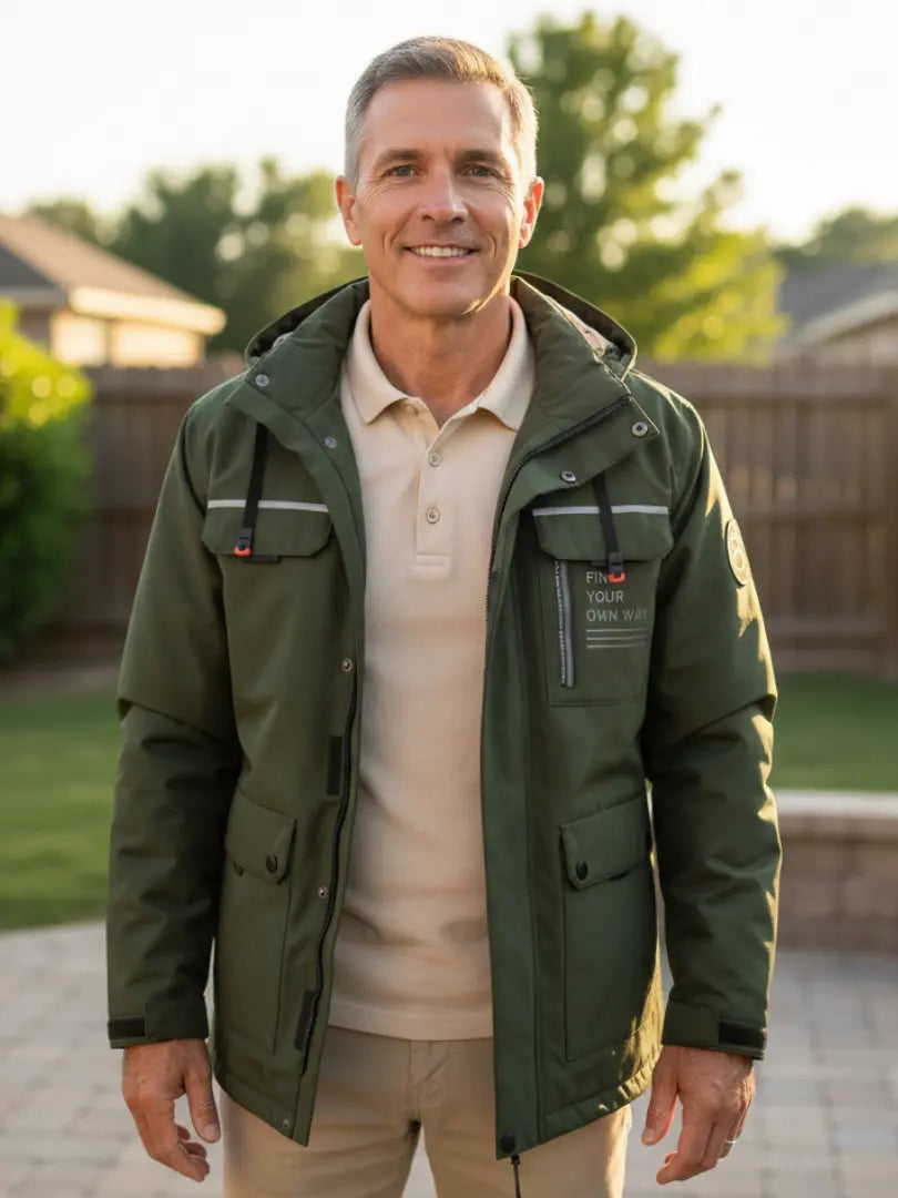 Rafello&Co | Waterdichte Outdoor Jas Rafello&Co