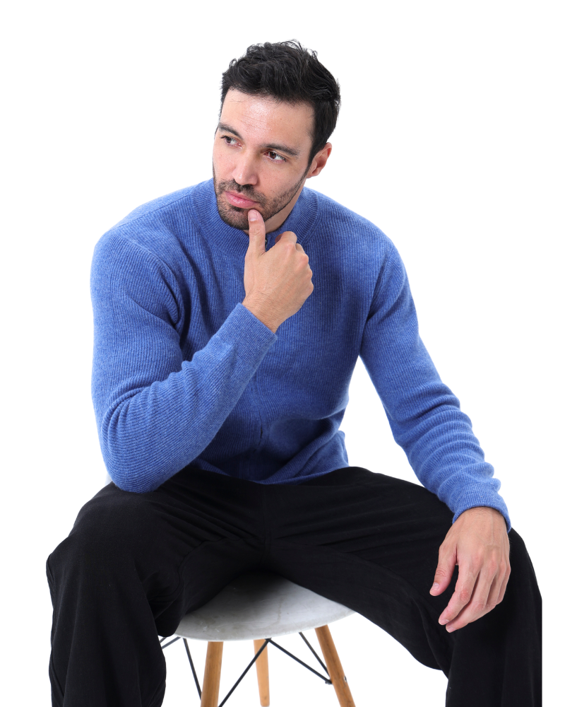 Cashmere Zip Sweater