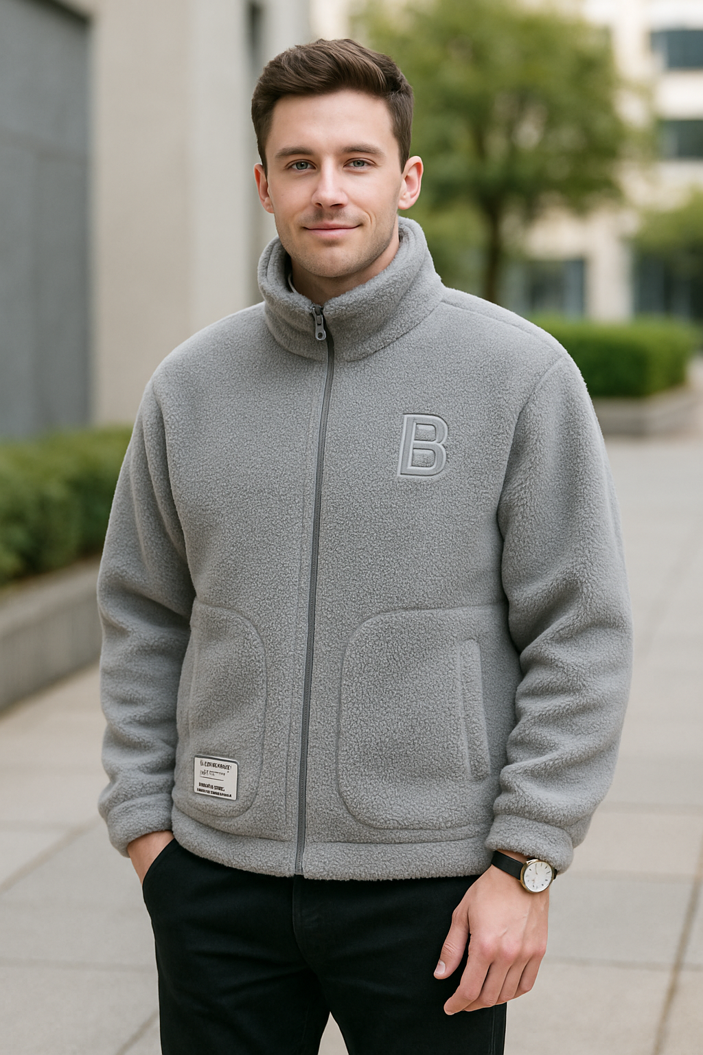 Rafello&Co | Warm Lambswool Autumn Coat