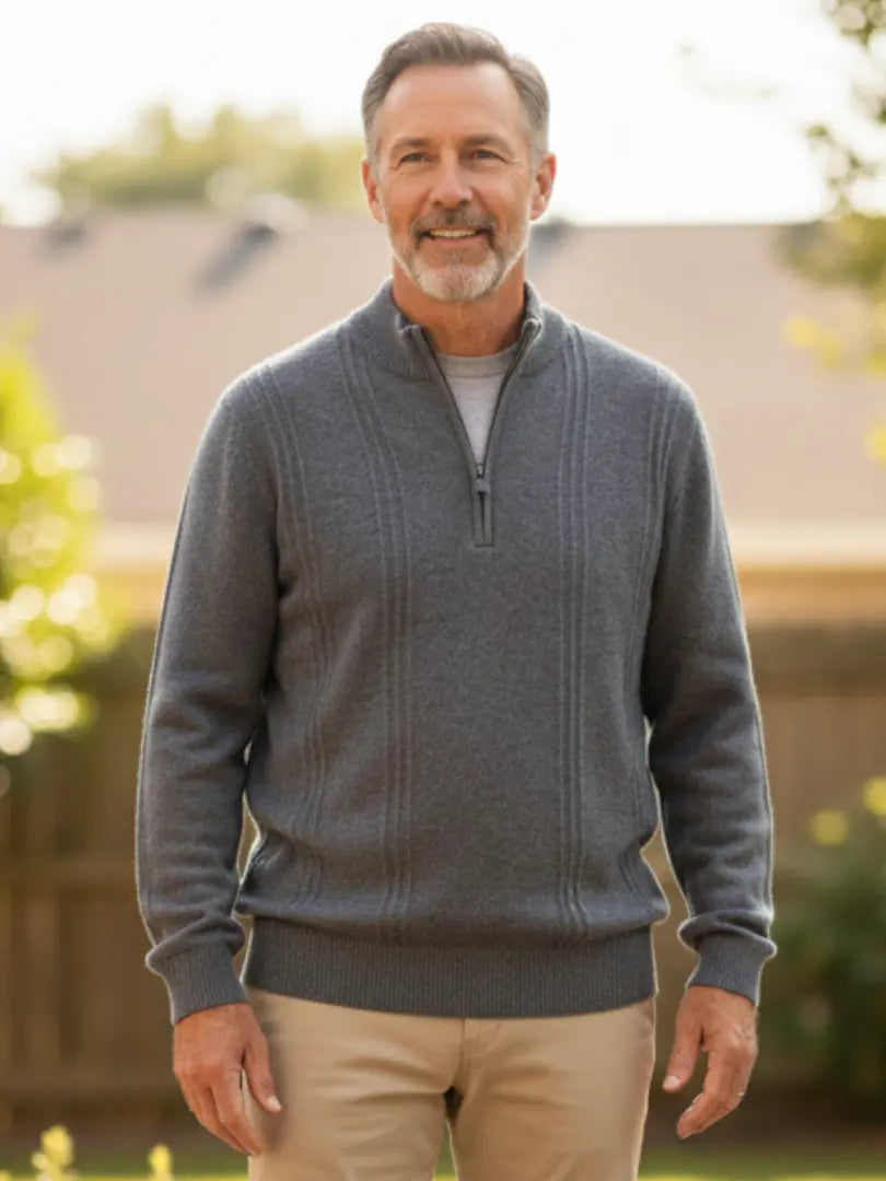 Rafello's Kasjmieren Half-Zip Vest Rafello&Co