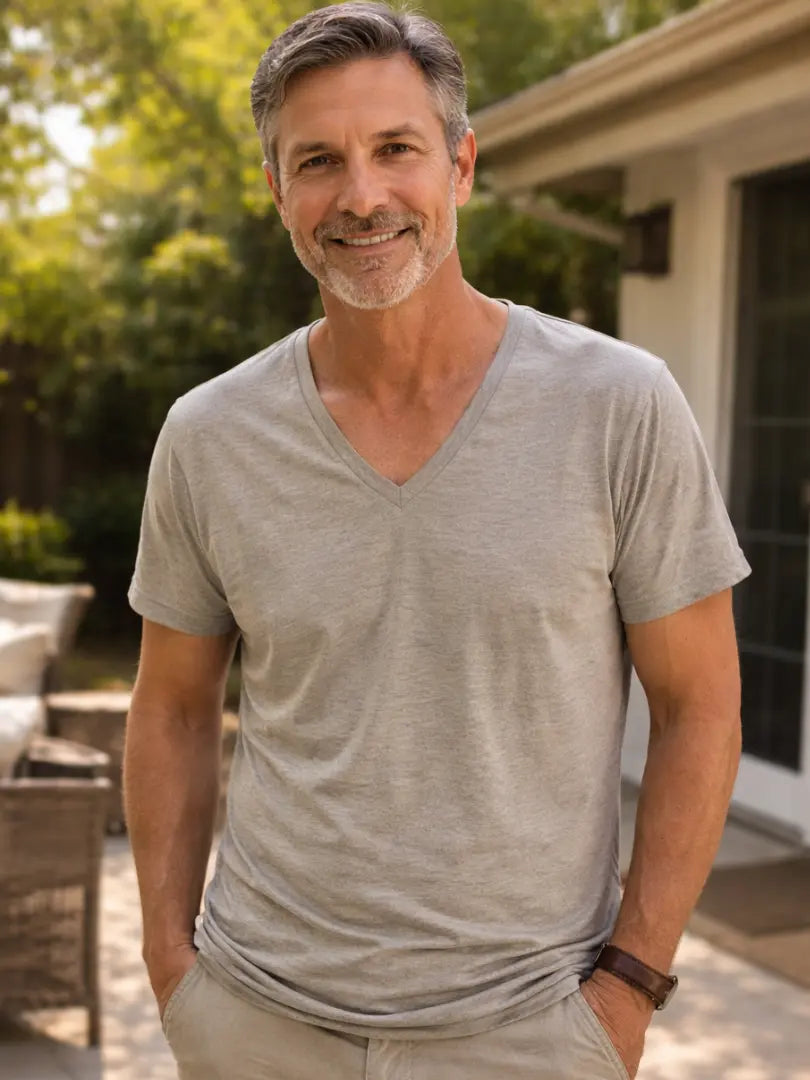 Ethan™ - Premium T-Shirt van Katoen Rafello&Co