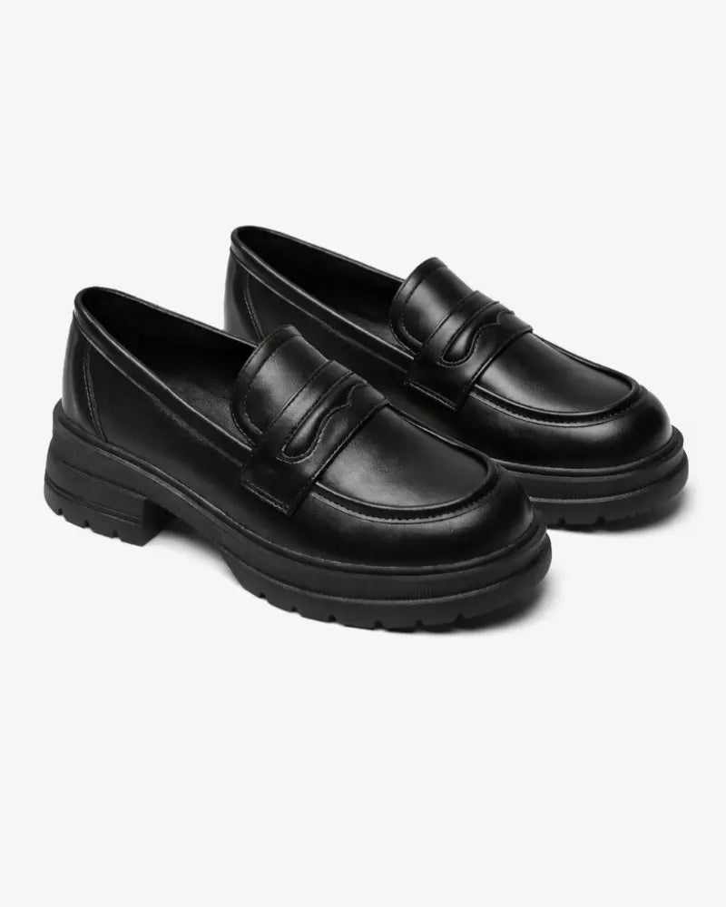 Vintage Leren Loafers Rafello&Co