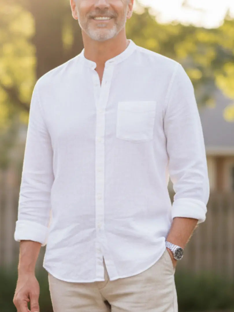 Kaapstad - Pure Linen Shirt Rafello&Co