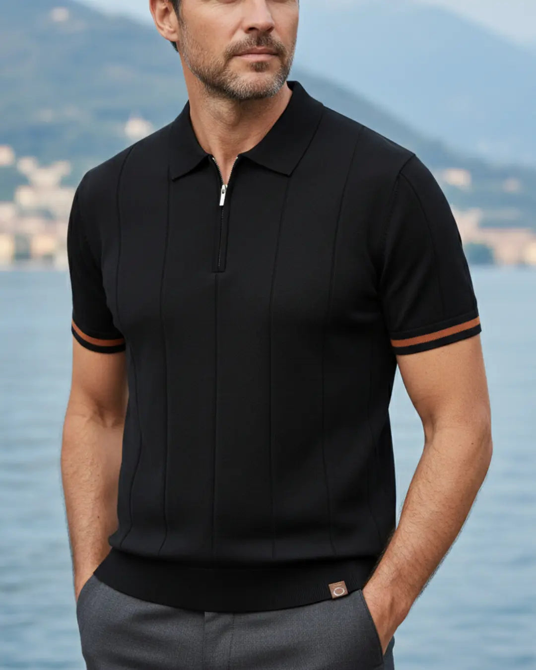 Rafello&Co | Zachte Poloshirt Rafello&Co