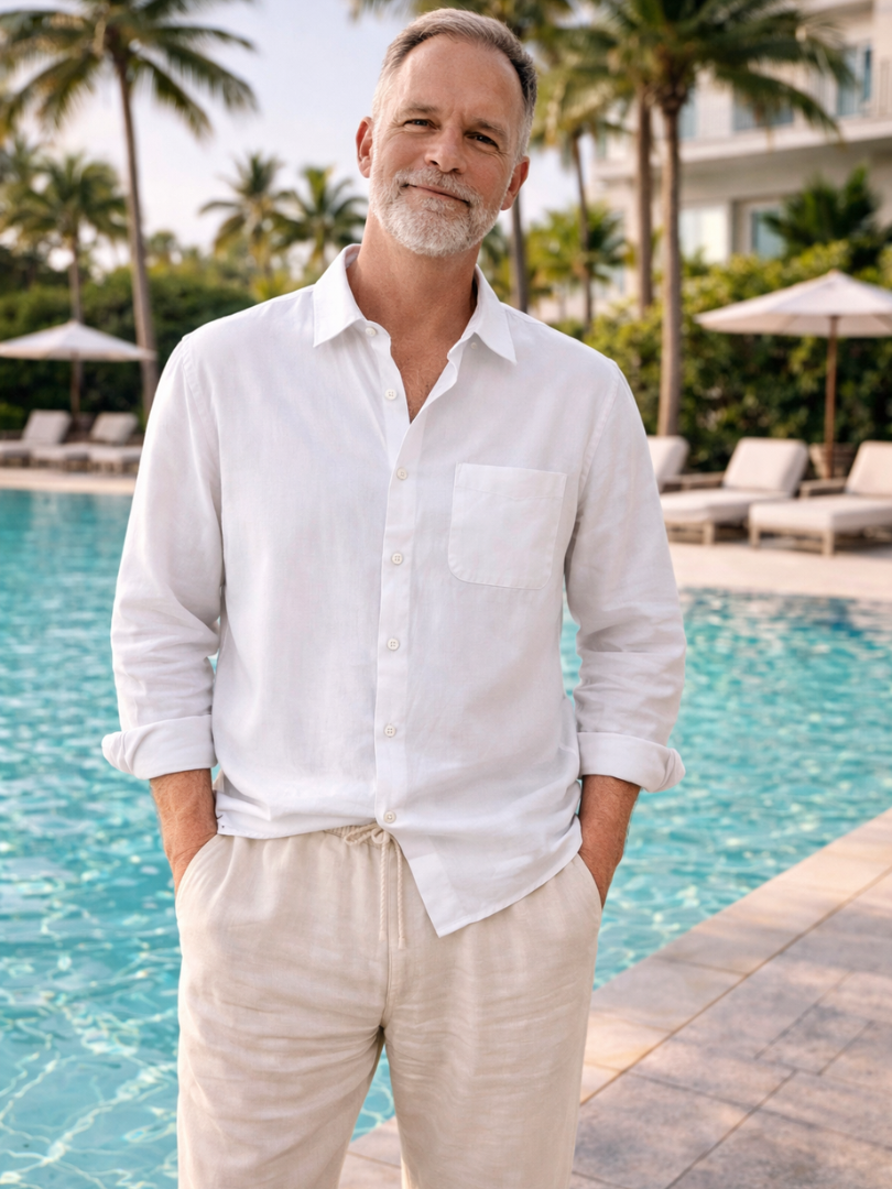 Linen Long Sleeve Combo