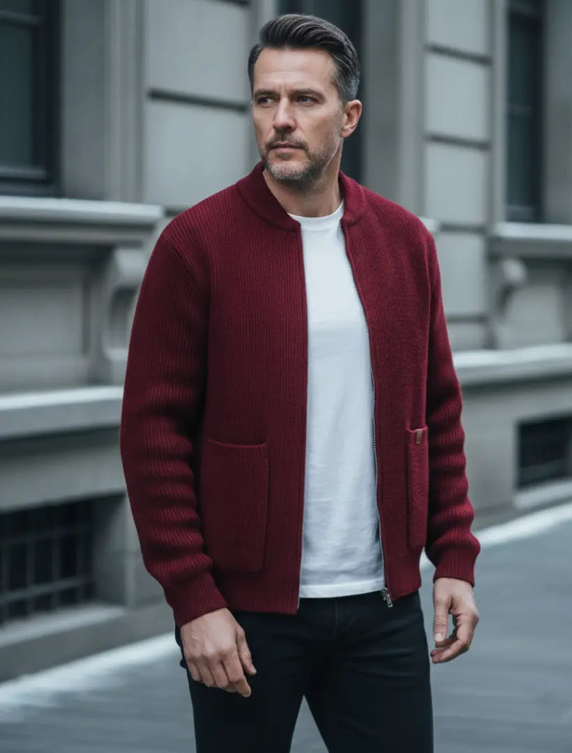 Rafello&Co | Elegante Gebreide Jas Rafello&Co