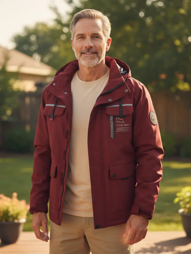 Rafello&Co | Waterdichte Outdoor Jas Rafello&Co