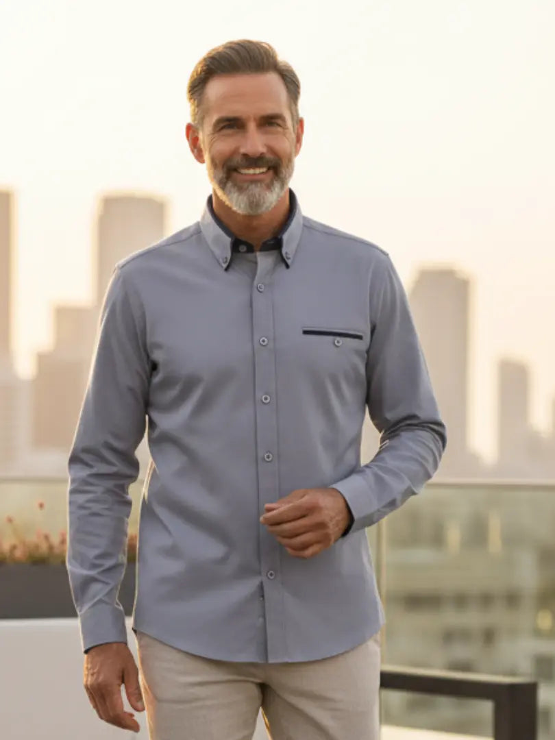 Elegante overhemd Rafello&Co