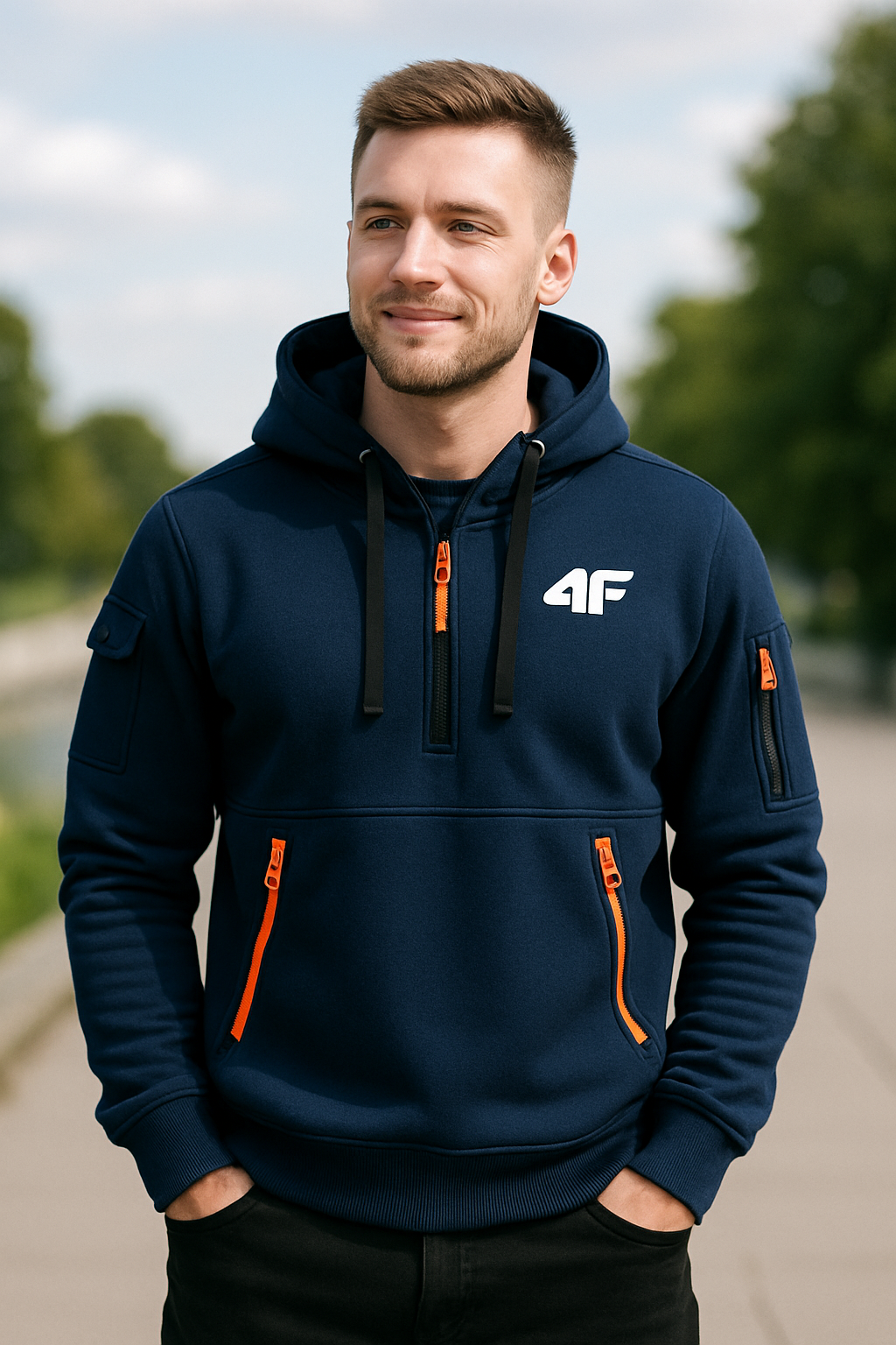 Rafello&Co | Luxury Sports Jacket with Hood