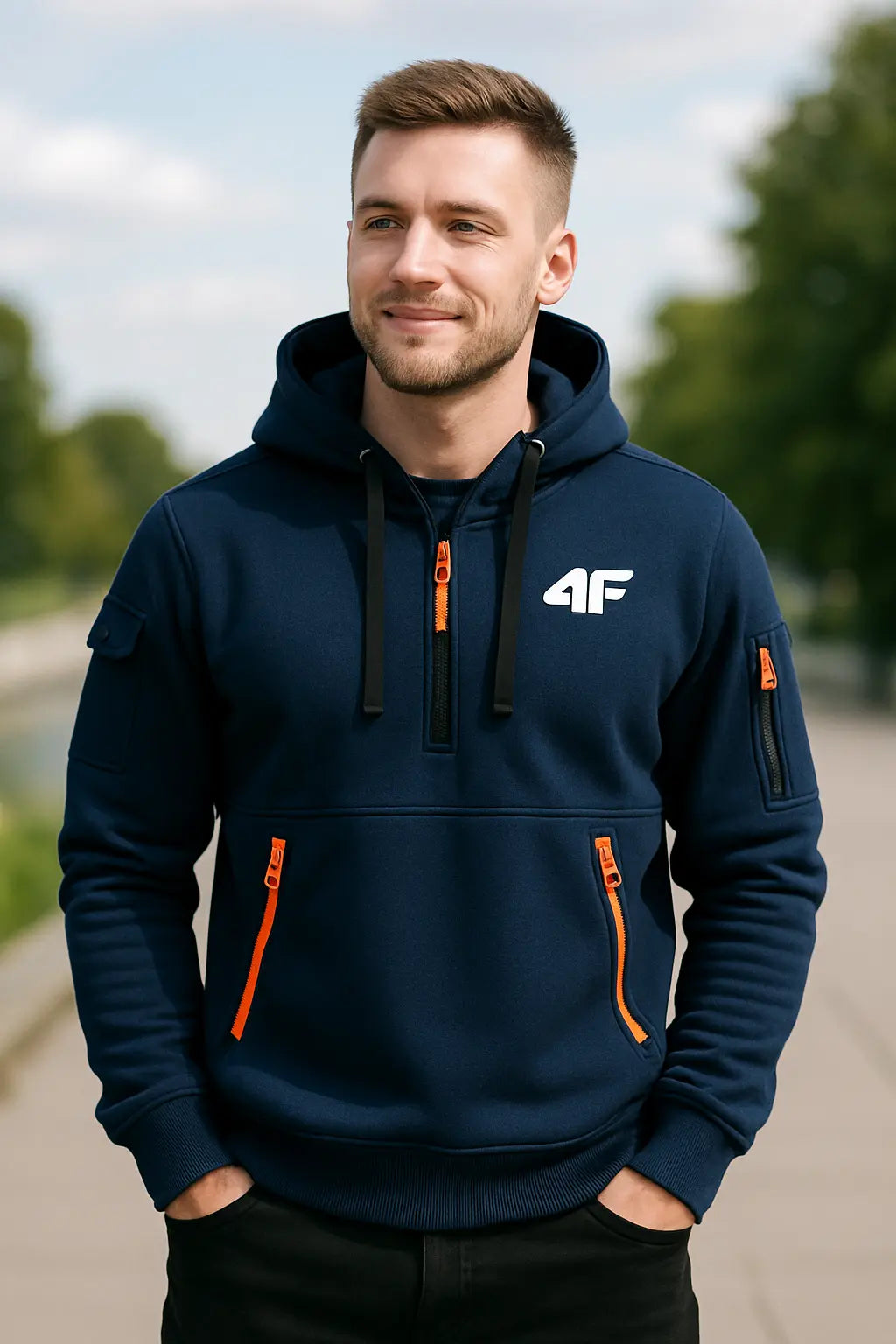 Rafello&Co | Luxe Sportjas met Capuchon Rafello&Co