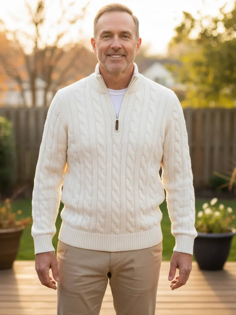 Half-Zip Sweater Rafello&Co