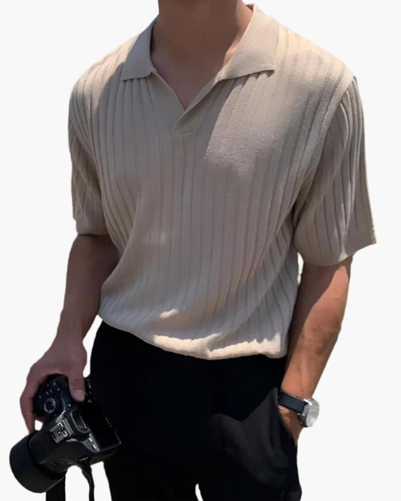 De Porto – Geribd Mesh T-Shirt