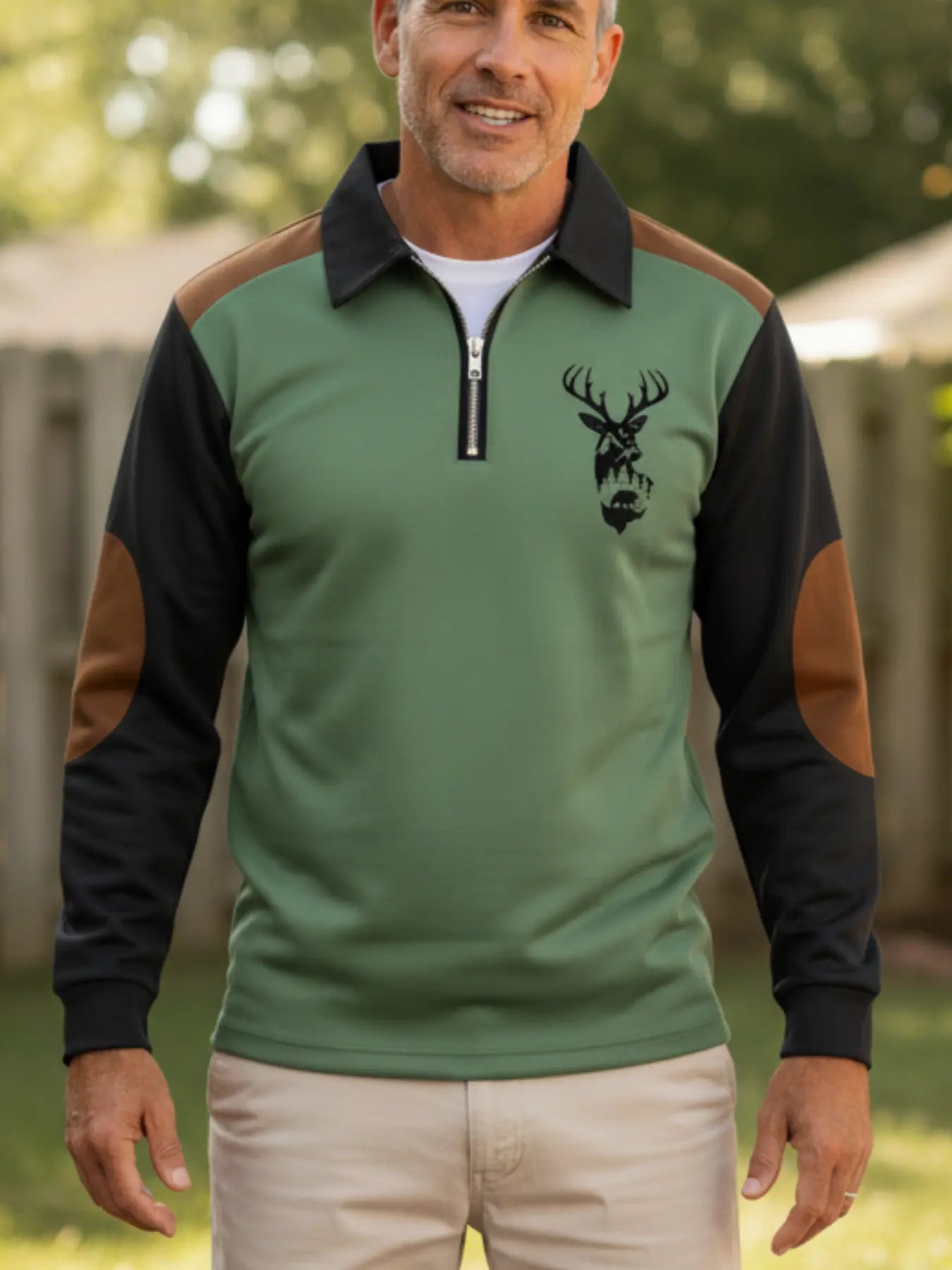 Rafello&Co | Casual Zip-Up Trui Rafello&Co