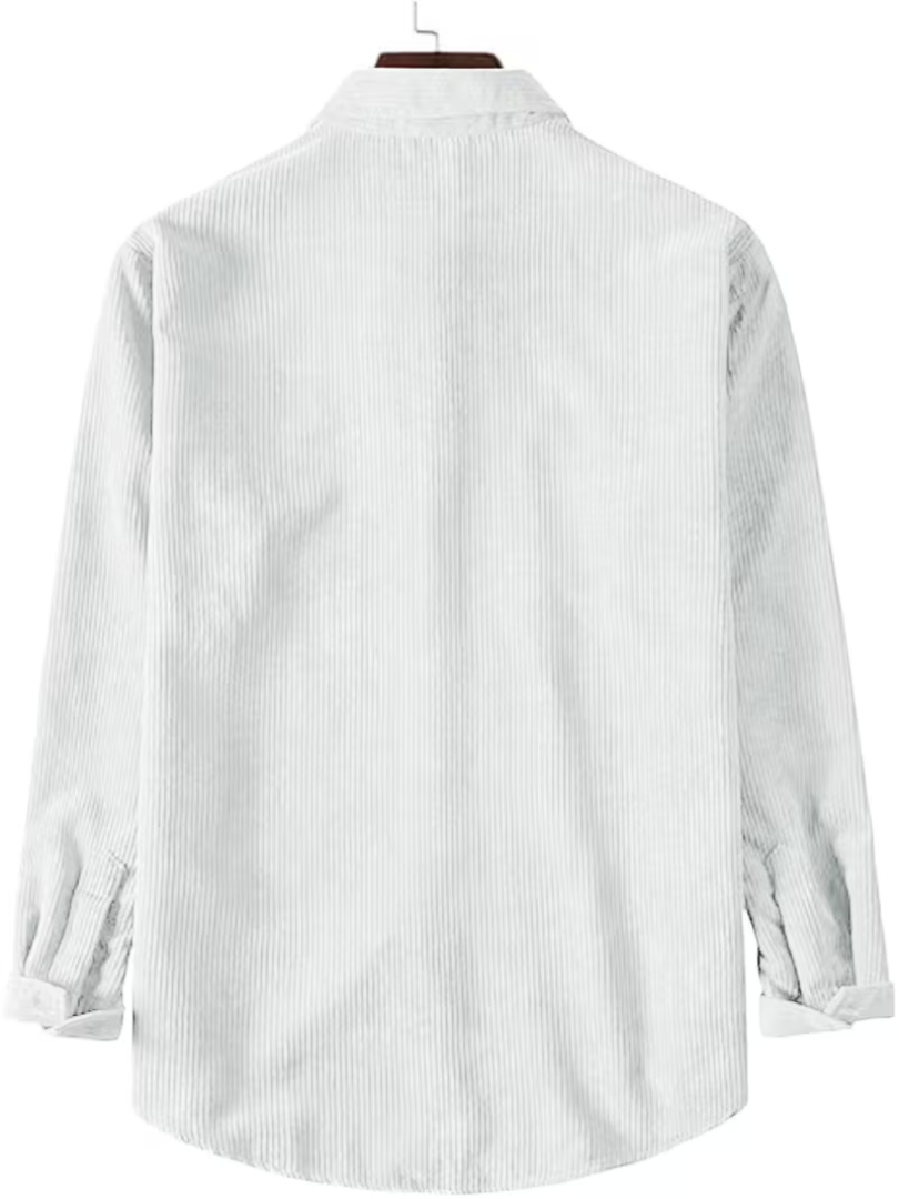 Spring & Autumn Long-Sleeve Corduroy Shirt