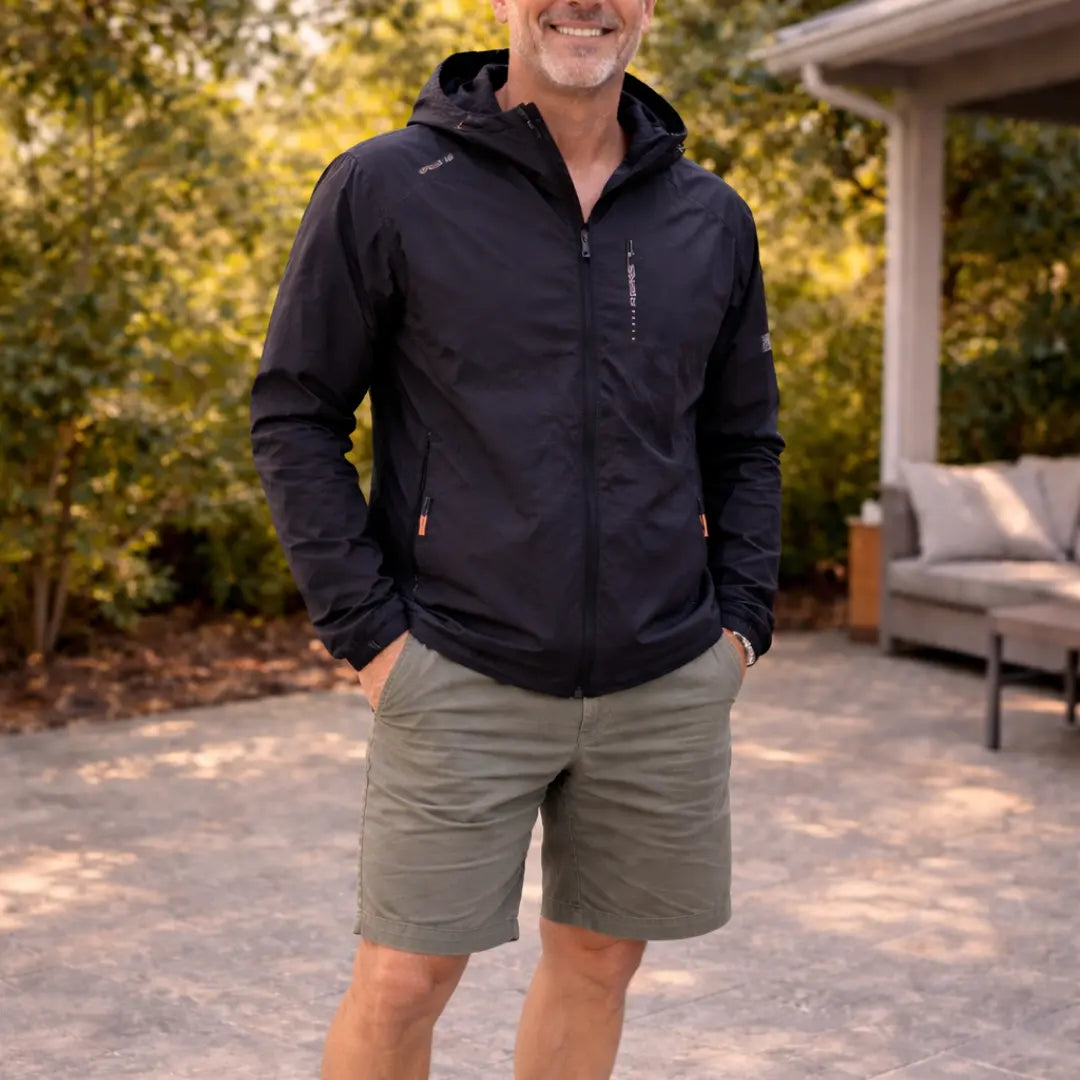 Rafello&Co | Sneldrogende Dunne Jas met Zonbescherming voor Buiten Rafello&Co