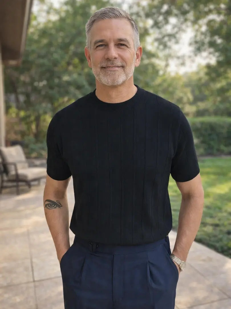 De Como – Geribd T-Shirt Rafello&Co