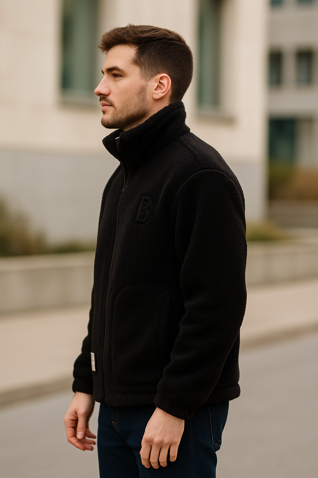 Rafello&Co | Warm Lambswool Autumn Coat