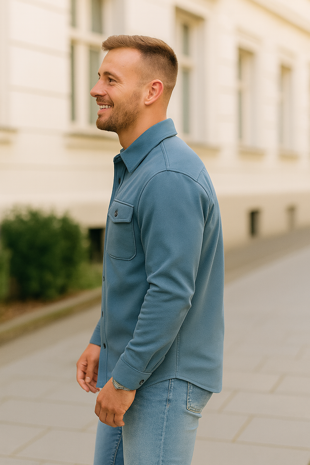 Rafello&Co | Stylish Business Shirt Jacket