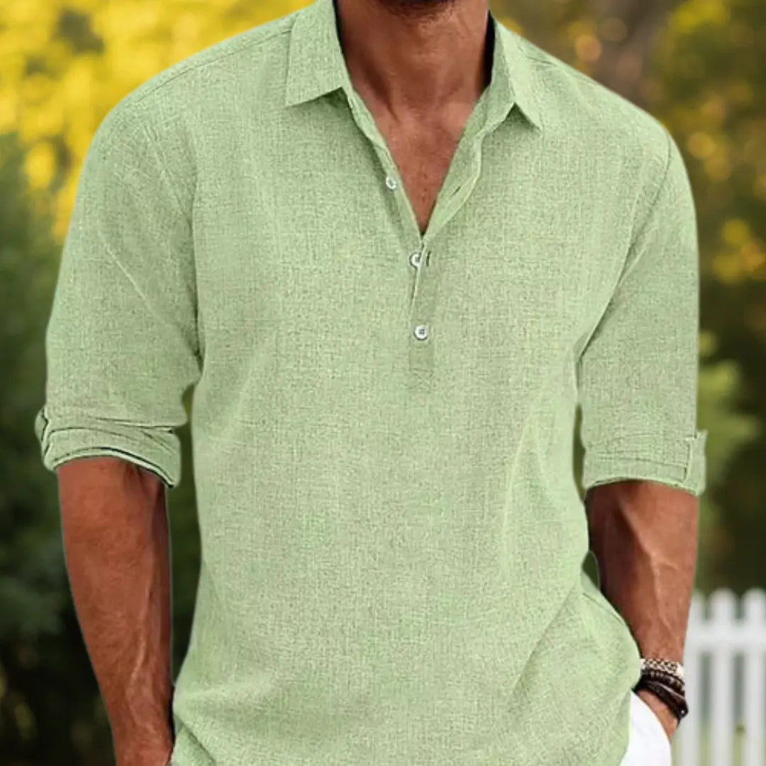 Rafello&Co | Linnen Overhemd Rafello&Co