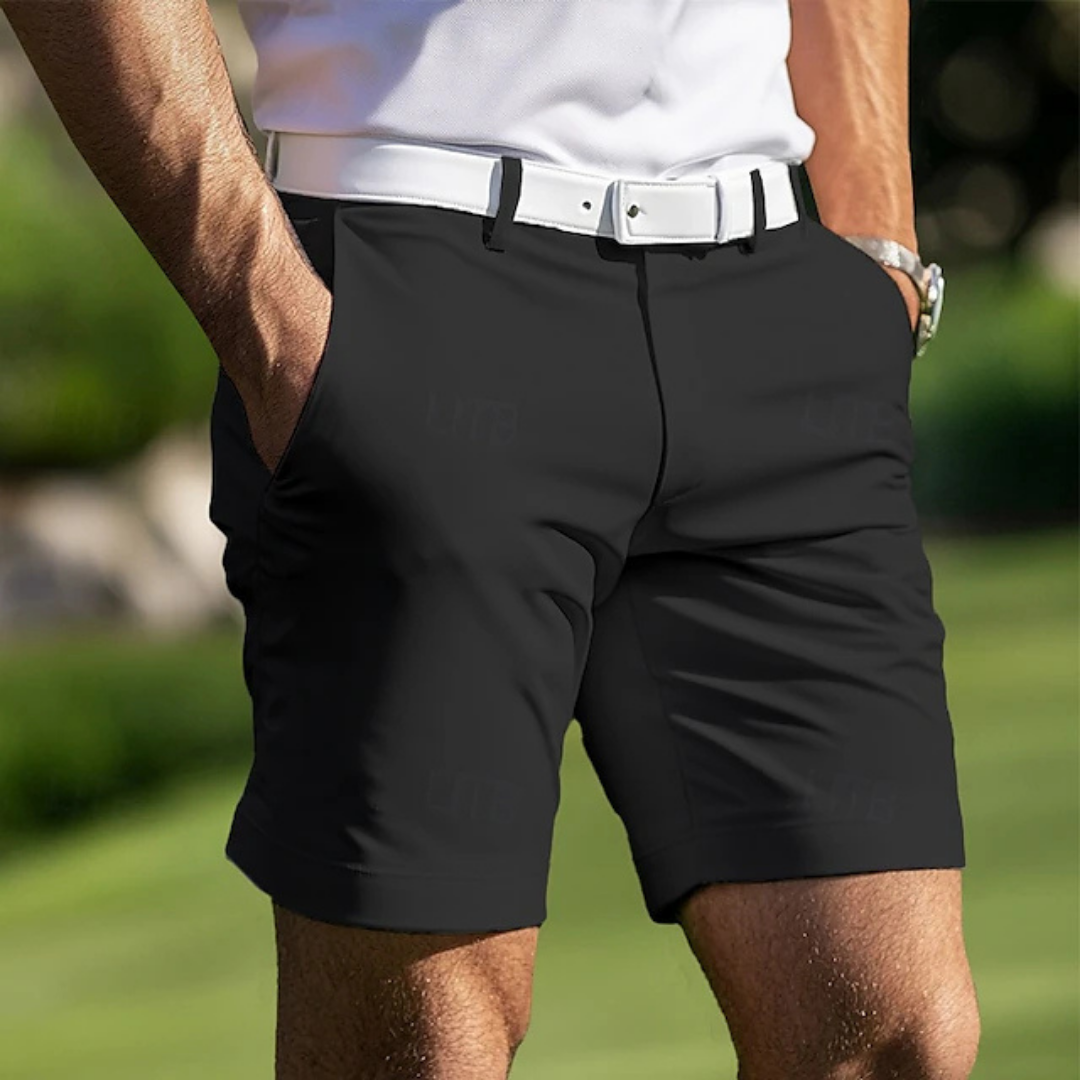 Men's Pleated Summer Shorts