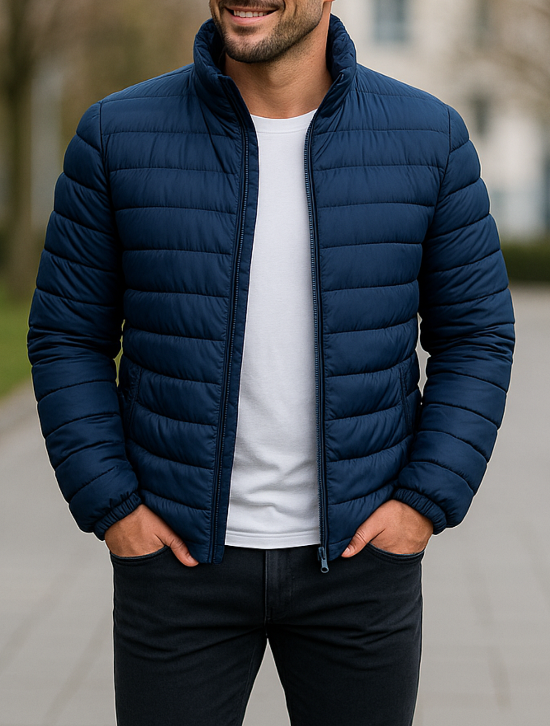 Rafello&Co | Warme Gewatteerde Windjas