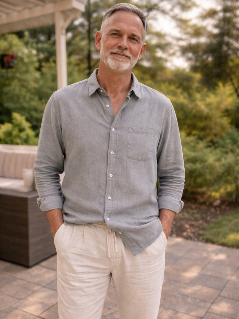 Linen Long Sleeve Combo