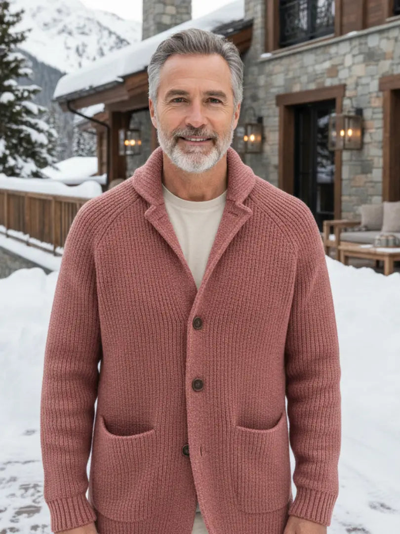 Rafello&Co | Casual Geribbeld Gebreid Vest Rafello&Co