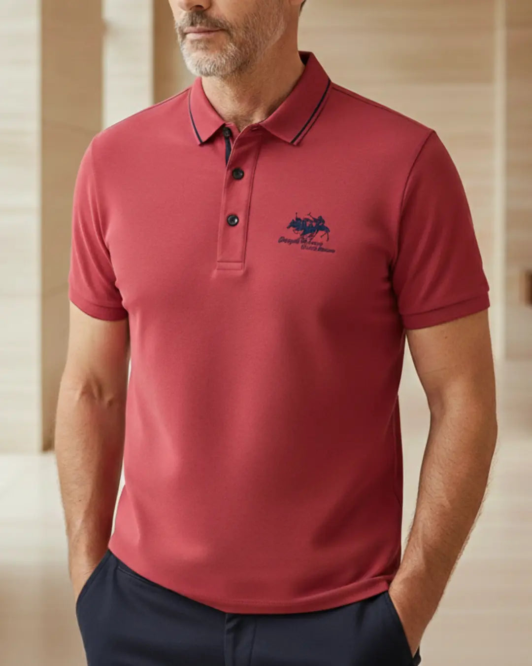 Rafello&Co | Luxe Poloshirt Rafello&Co