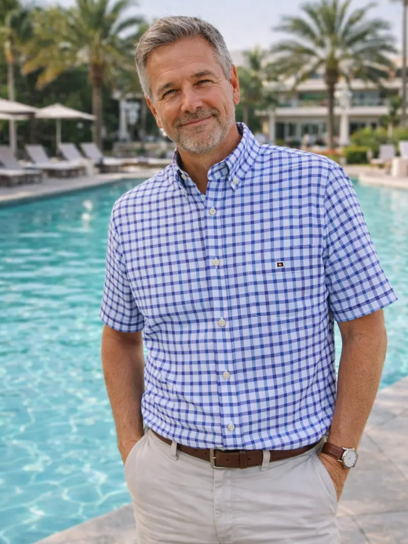 Chic katoenen overhemd Rafello&Co