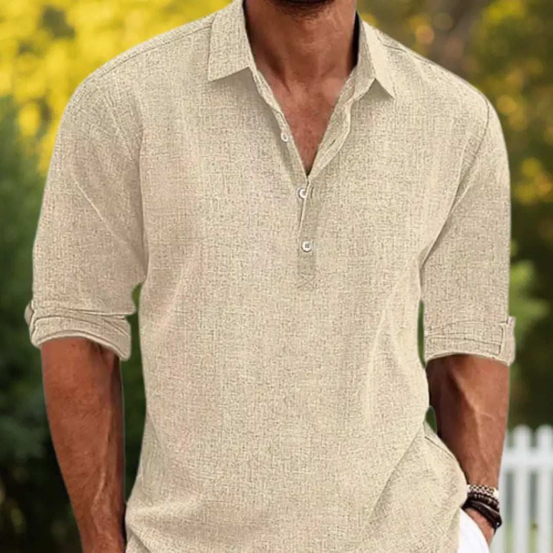 Rafello&Co | Linnen Overhemd Rafello&Co