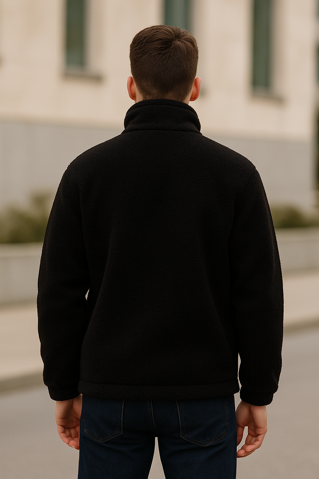 Rafello&Co | Warm Lambswool Autumn Coat