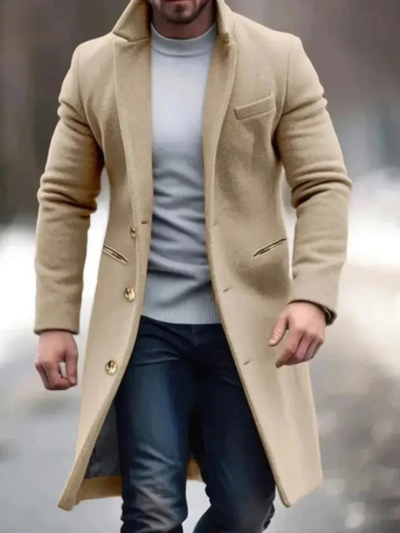 Rafello&Co | Enkele Borst Wollen Jas Rafello&Co