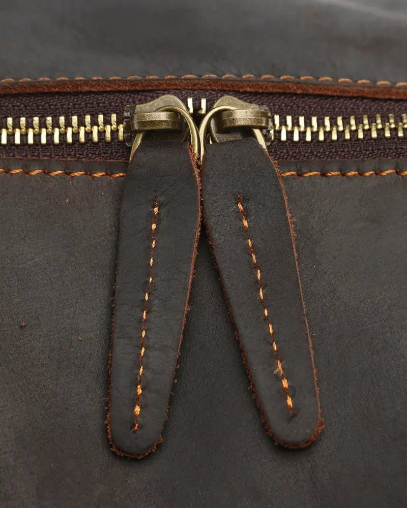 Montague Leather Duffle Bag Rafello&Co