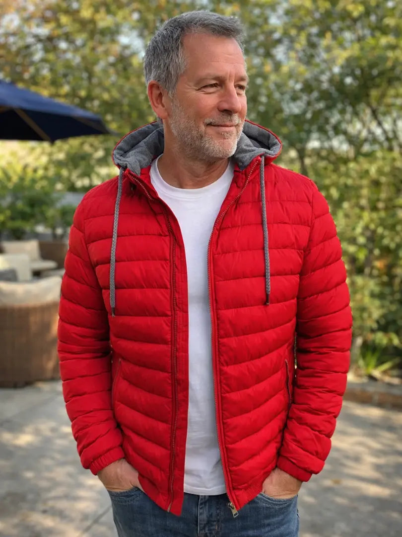 Rafello&Co | Lichtgewicht Gewatteerde Jas met Capuchon Rafello&Co