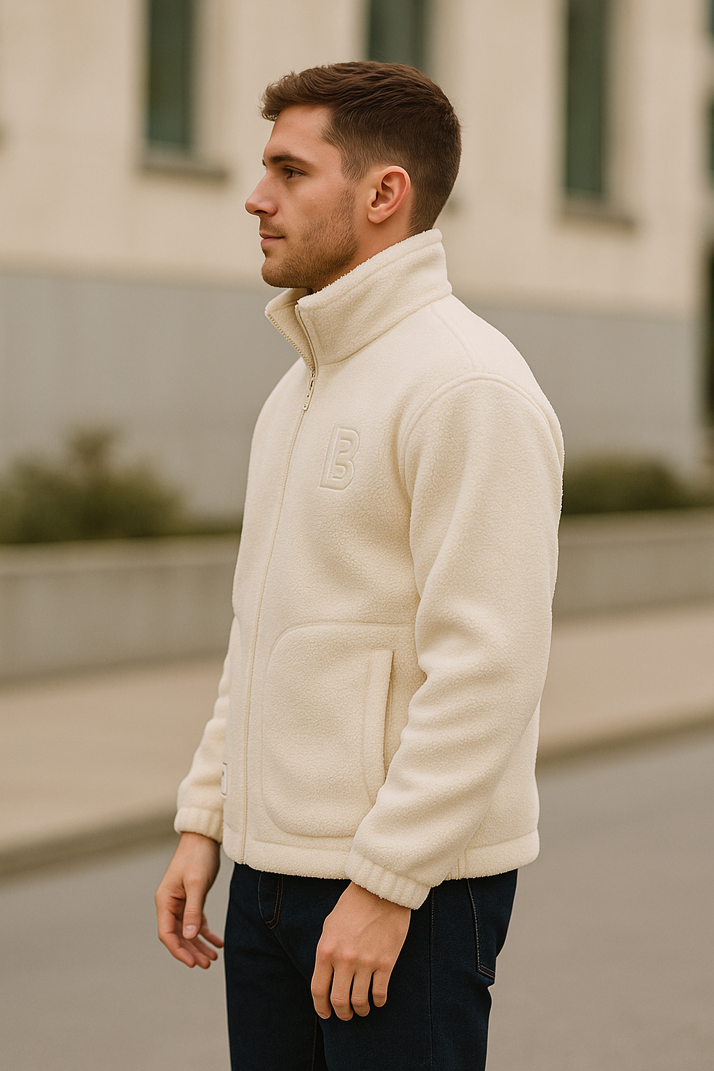 Rafello&Co | Warm Lambswool Autumn Coat