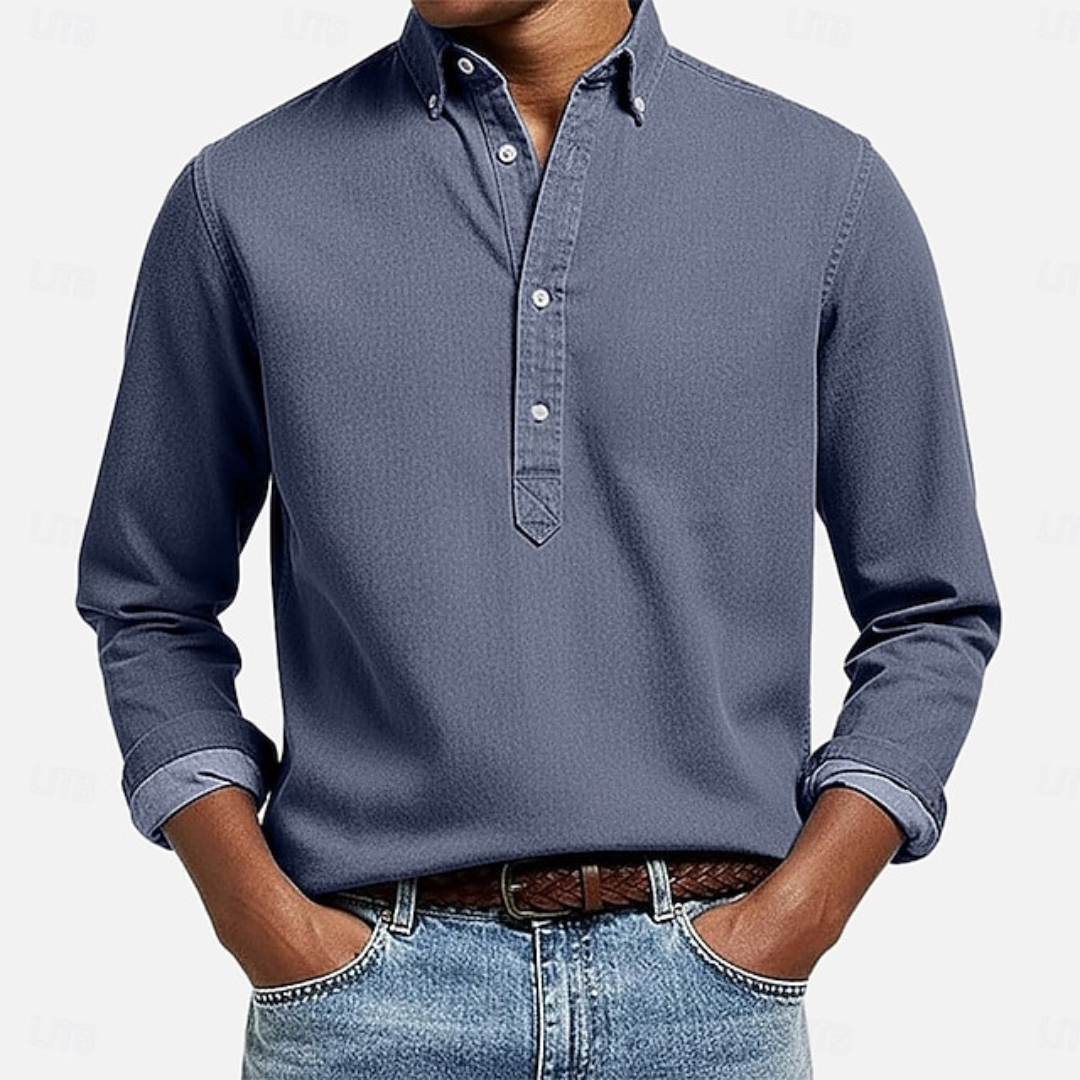 Everyday Elegance Popover Buttondown Shirt