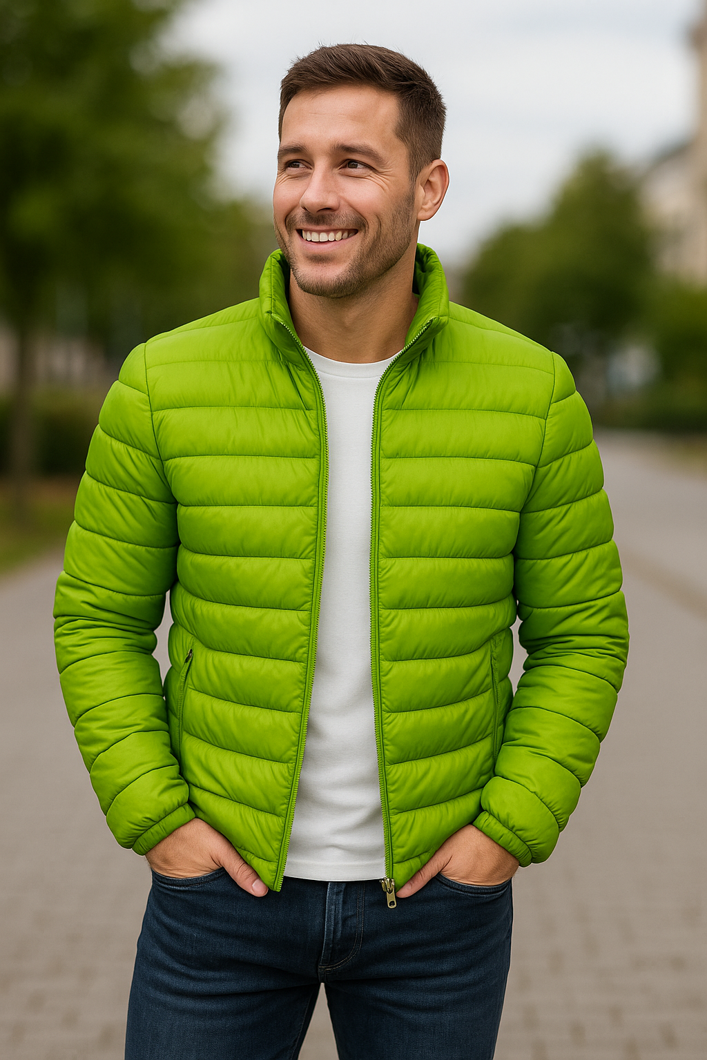 Rafello&Co | Warme Gewatteerde Windjas