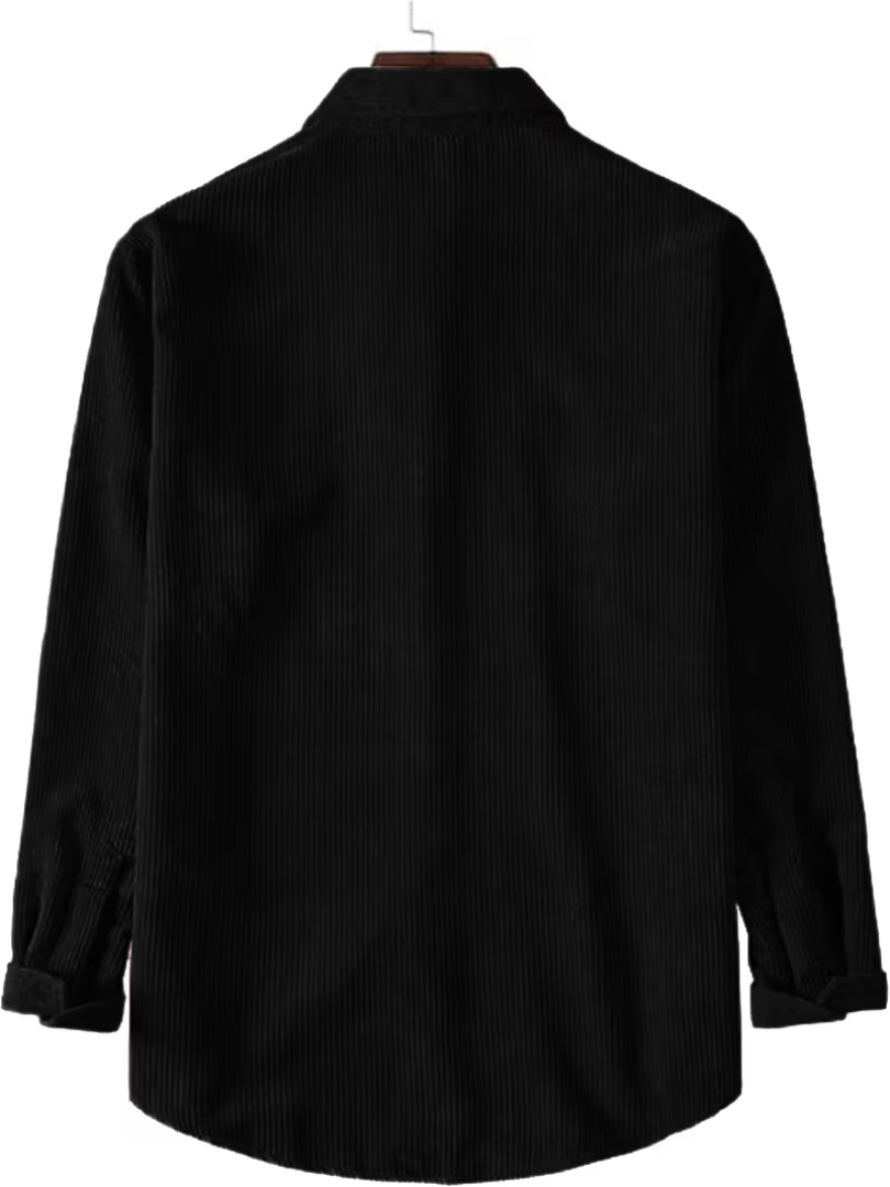 Spring & Autumn Long-Sleeve Corduroy Shirt