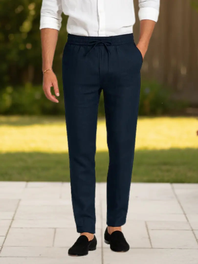 Rafello&Co | Kust Linnen Broek Rafello&Co