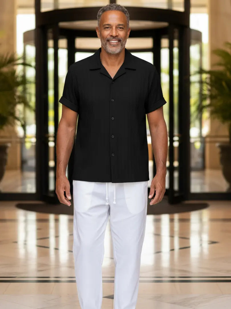 Palawan - Korte Mouwen Set Rafello&Co