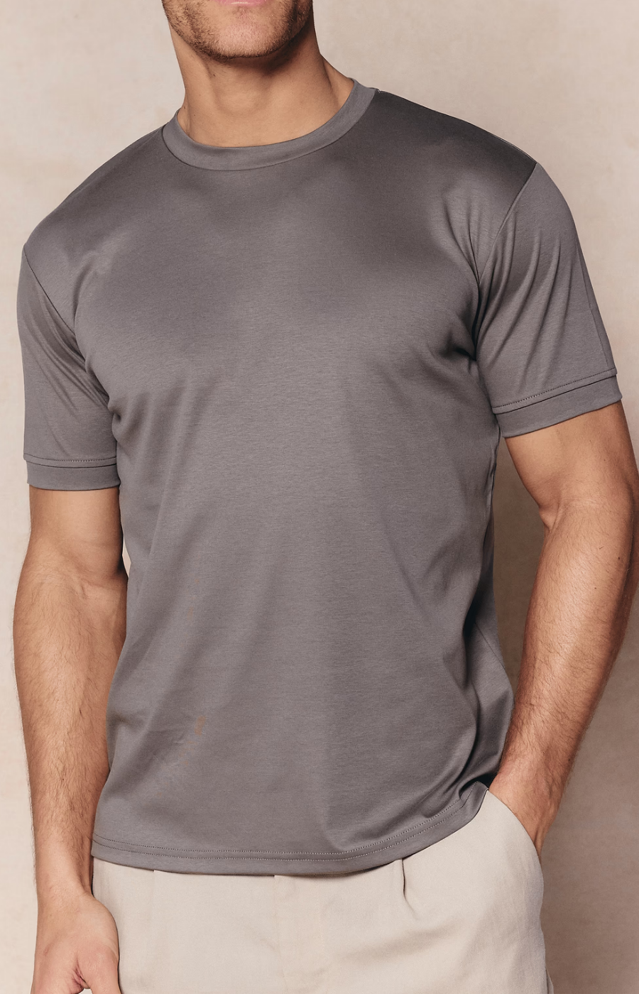 Luxe Mercerised T-Shirt