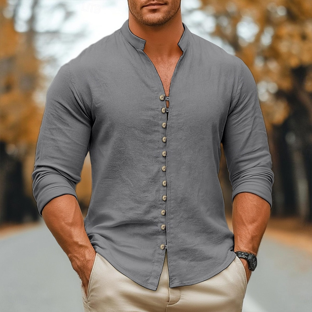 Men’s Lightweight Linen Summer Shirt