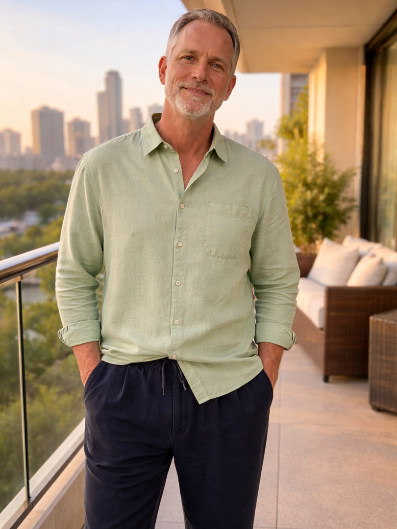 Linen Long Sleeve Combo