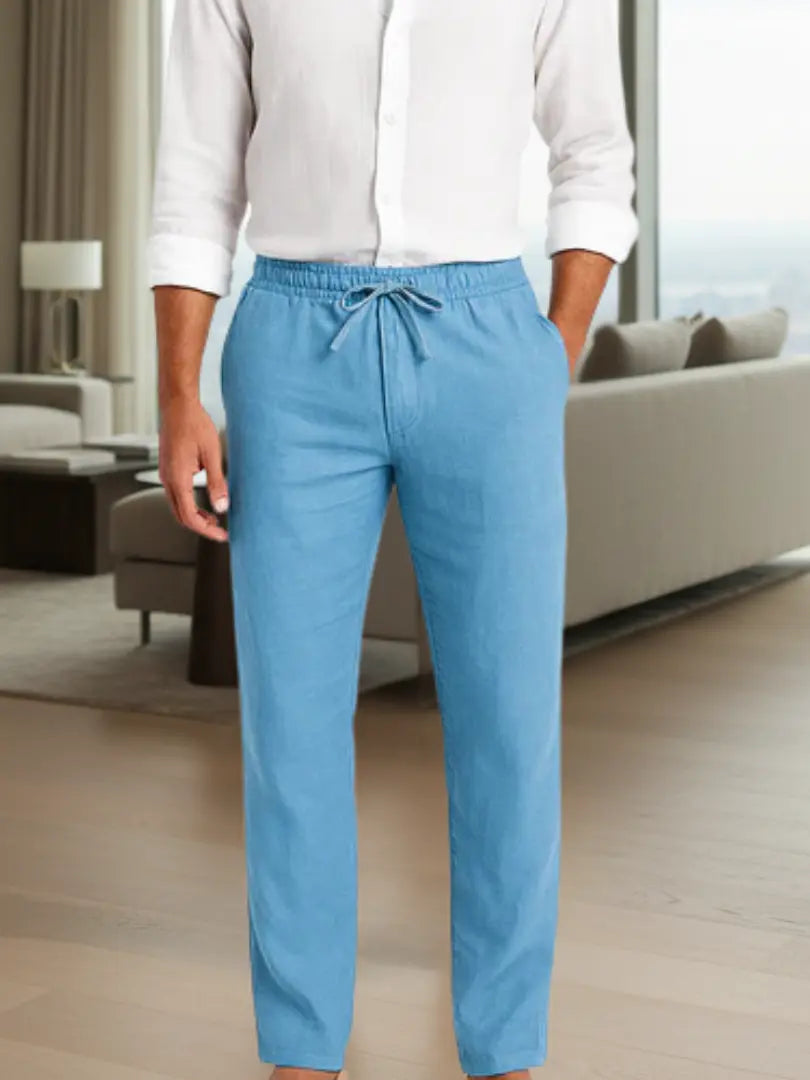 Rafello&Co | Kust Linnen Broek Rafello&Co