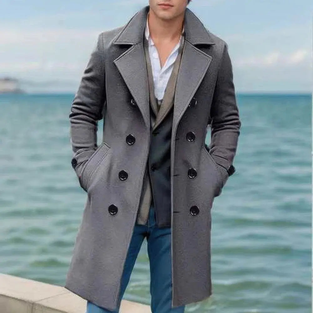 Rafello&Co | Enkele Borst Wollen Jas