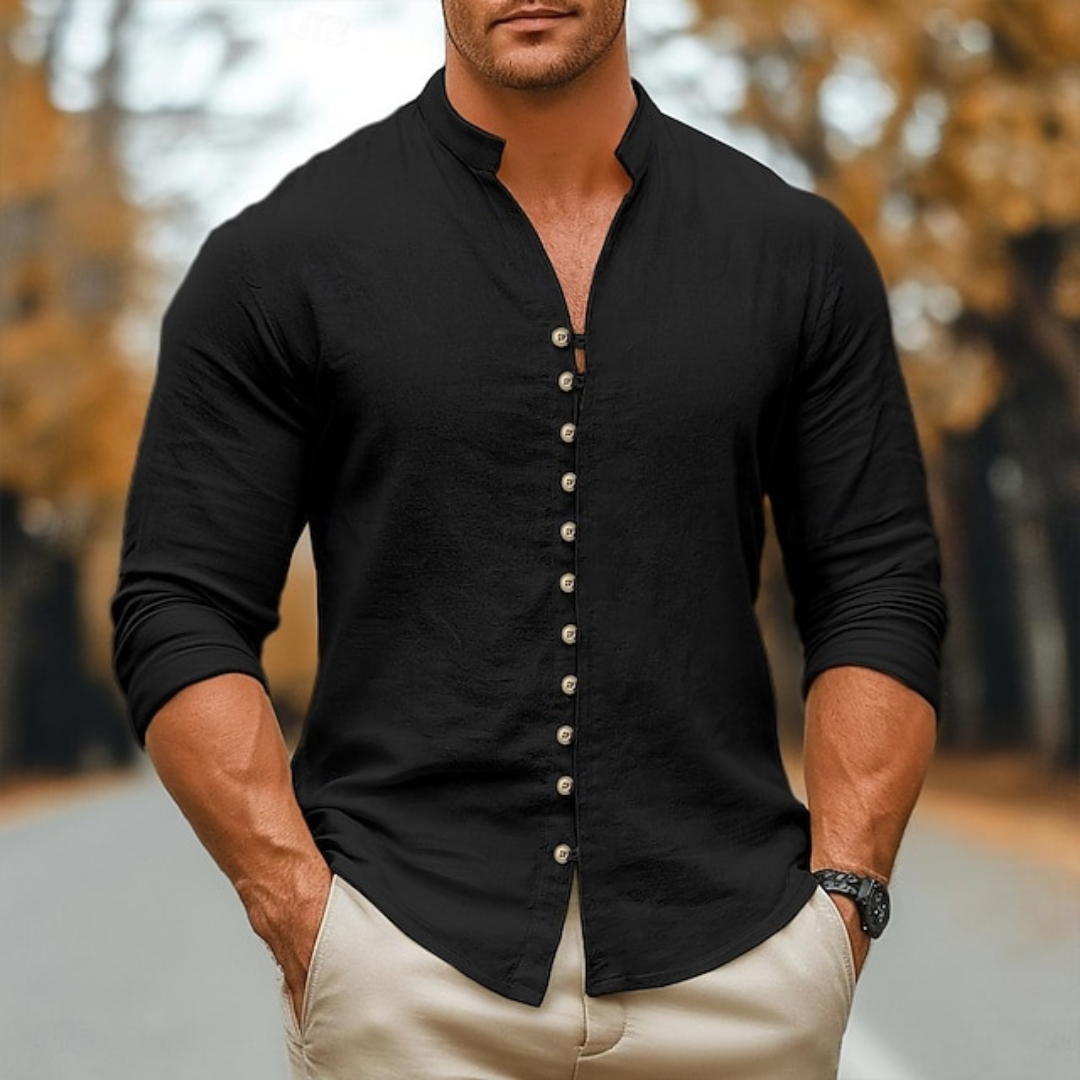 Men’s Lightweight Linen Summer Shirt