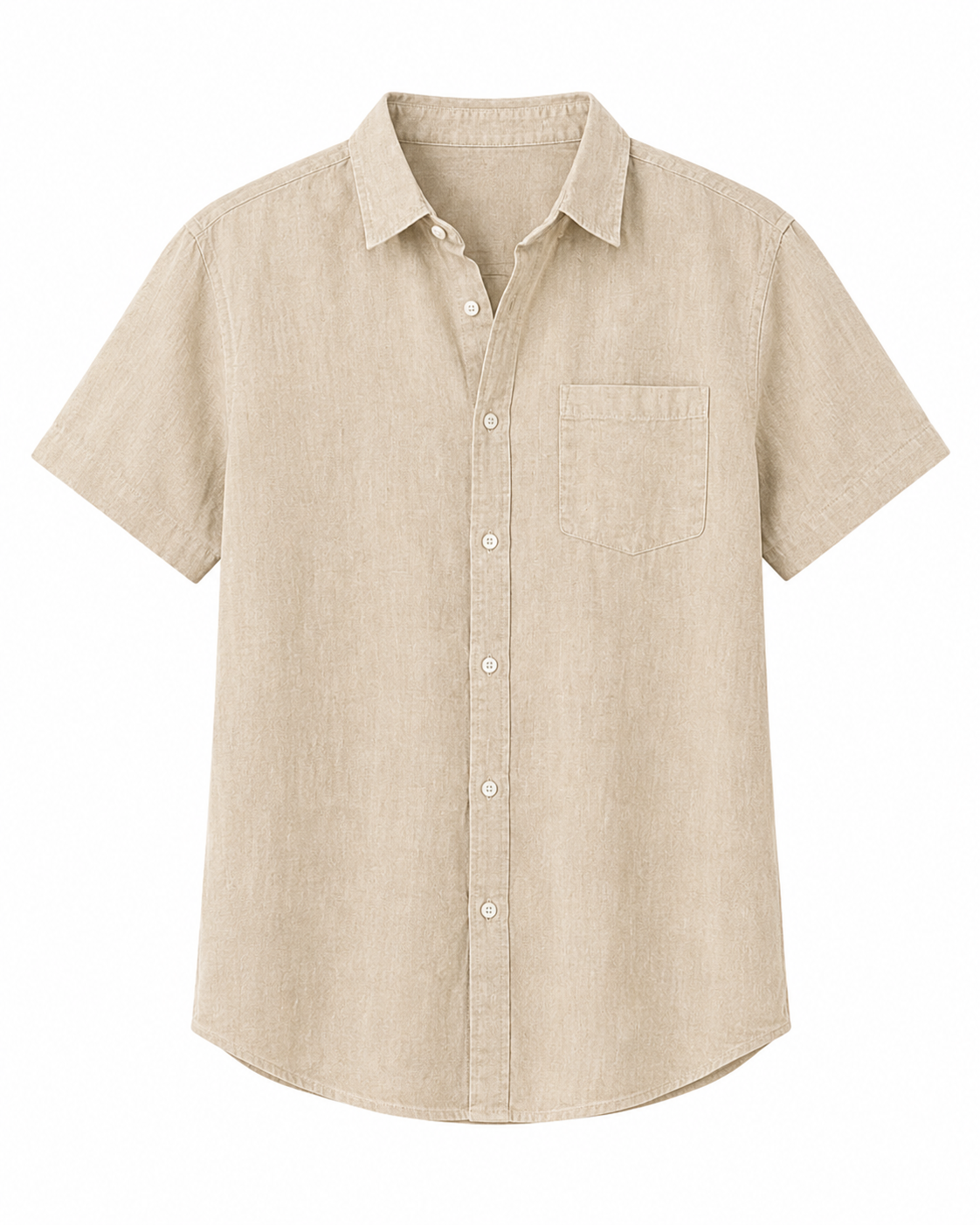 Short Sleeve Linen Set