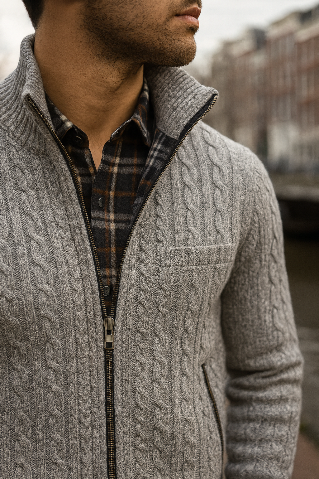 Rafello&Co | Amsterdam Winter Zip Knit